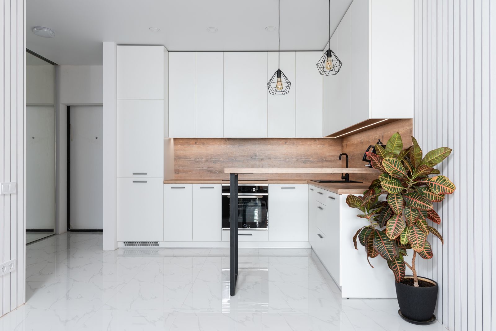 Full kitchen remodel project photograph